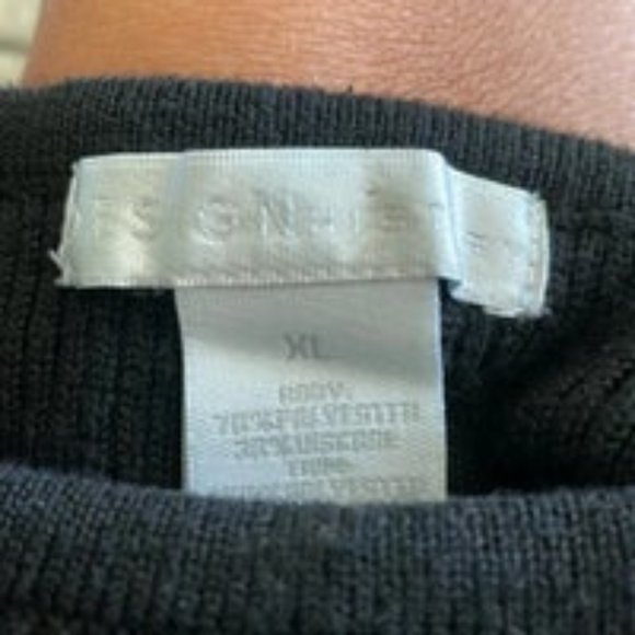 Design History Ethelda Ruffle Bell Sleeve Pullover Sweater XL - Picture 3 of 4